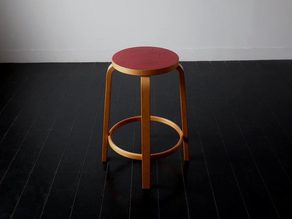 High stool 64 by Alvar Aalto for Artek